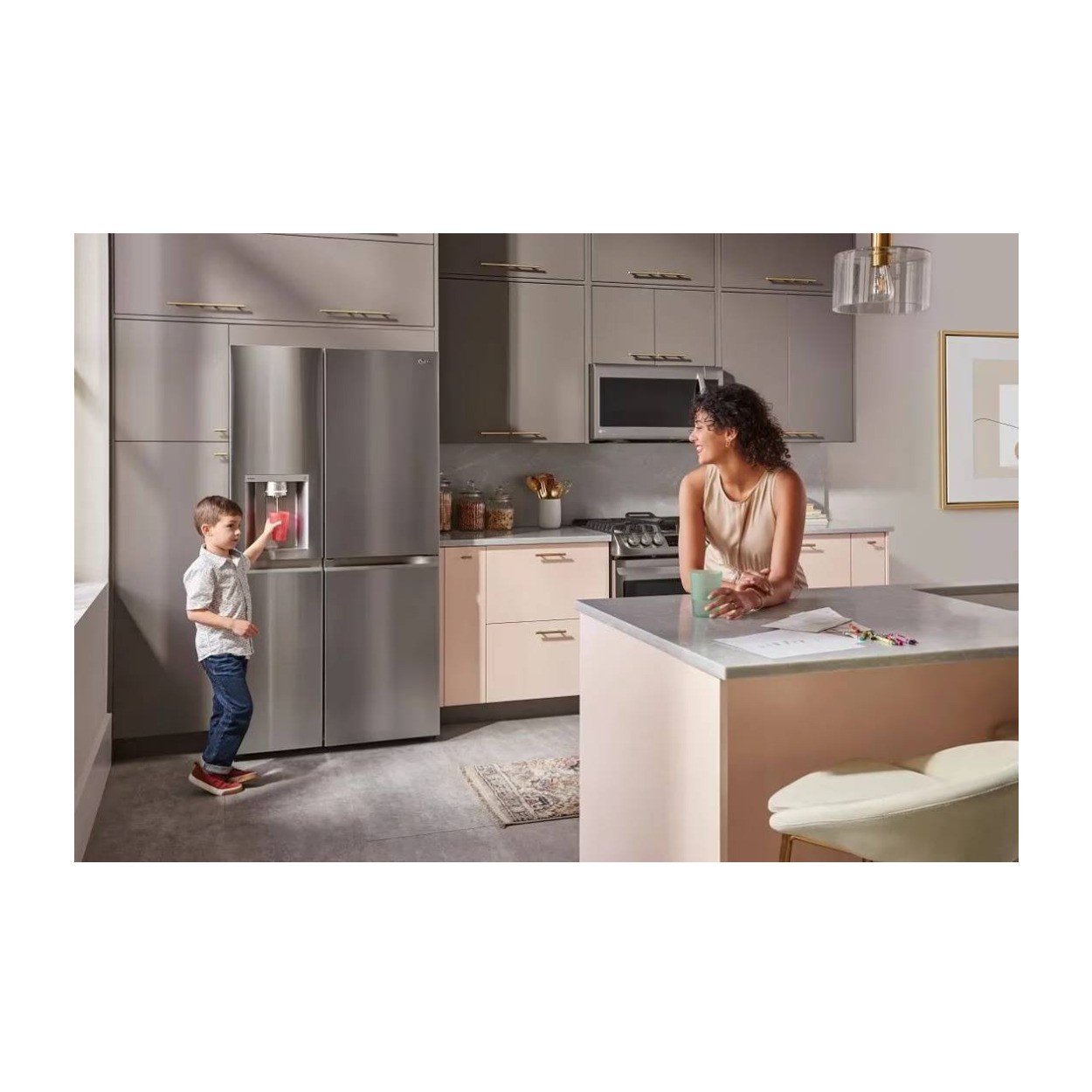 LG Genuine LT700P 6 Month/200 Gal Replacement Refrigerator Water Filter (White)