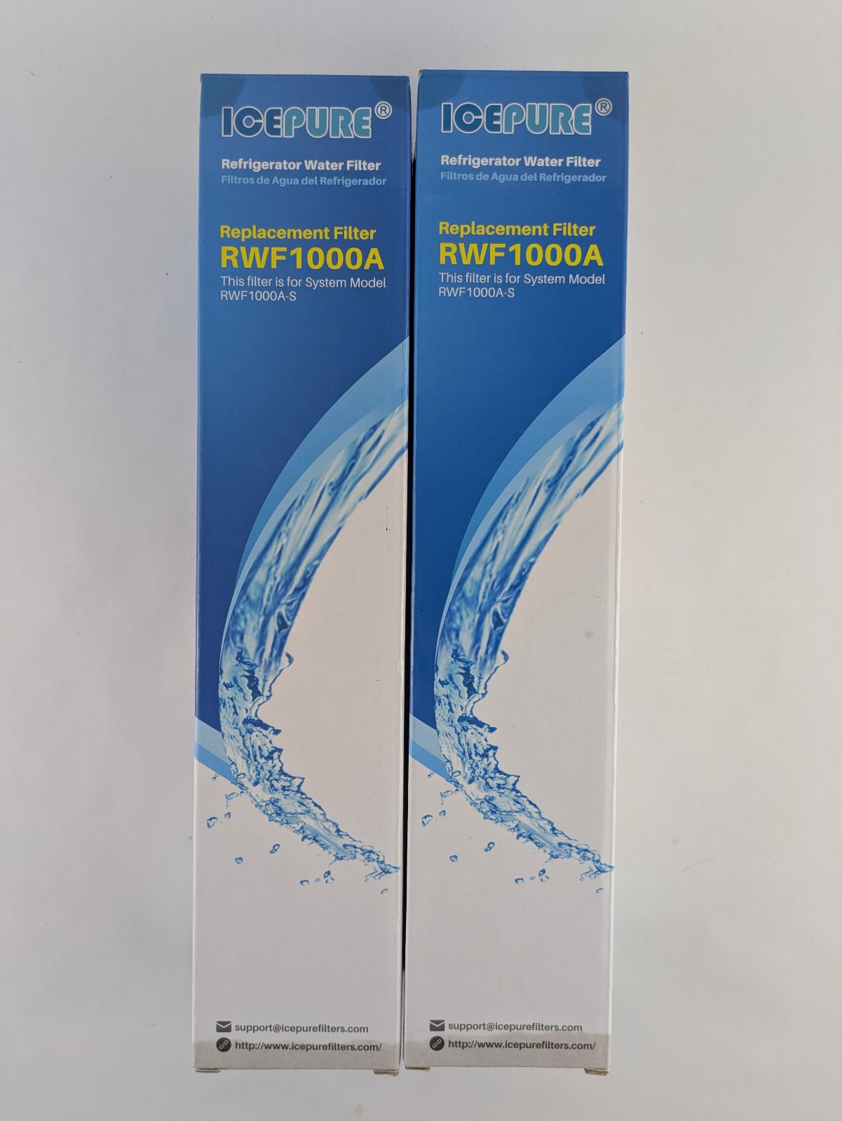 RWF1000A Refrigerator Water Filter Fit for LG LT600P 469990, RFC1000A – Lot of 2