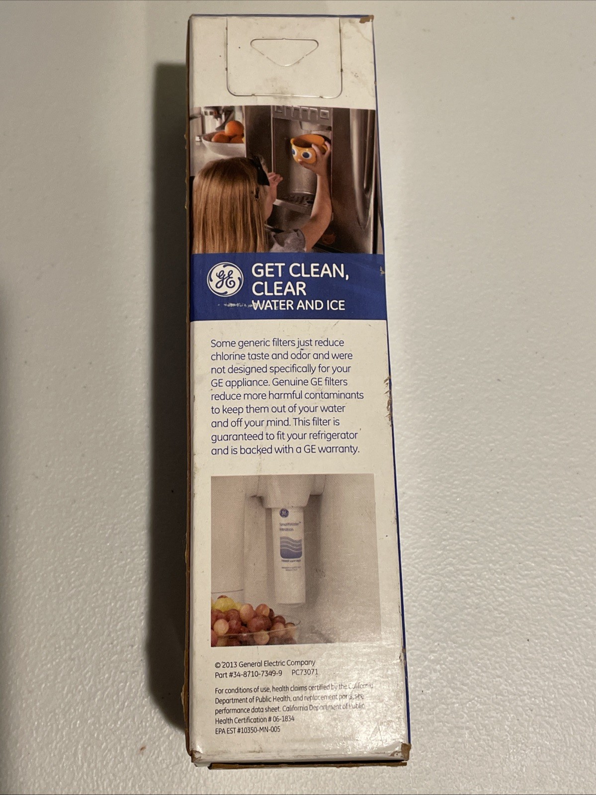 GE SmartWater MSWF Refrigerator Replacement Cartridge Water Filter
