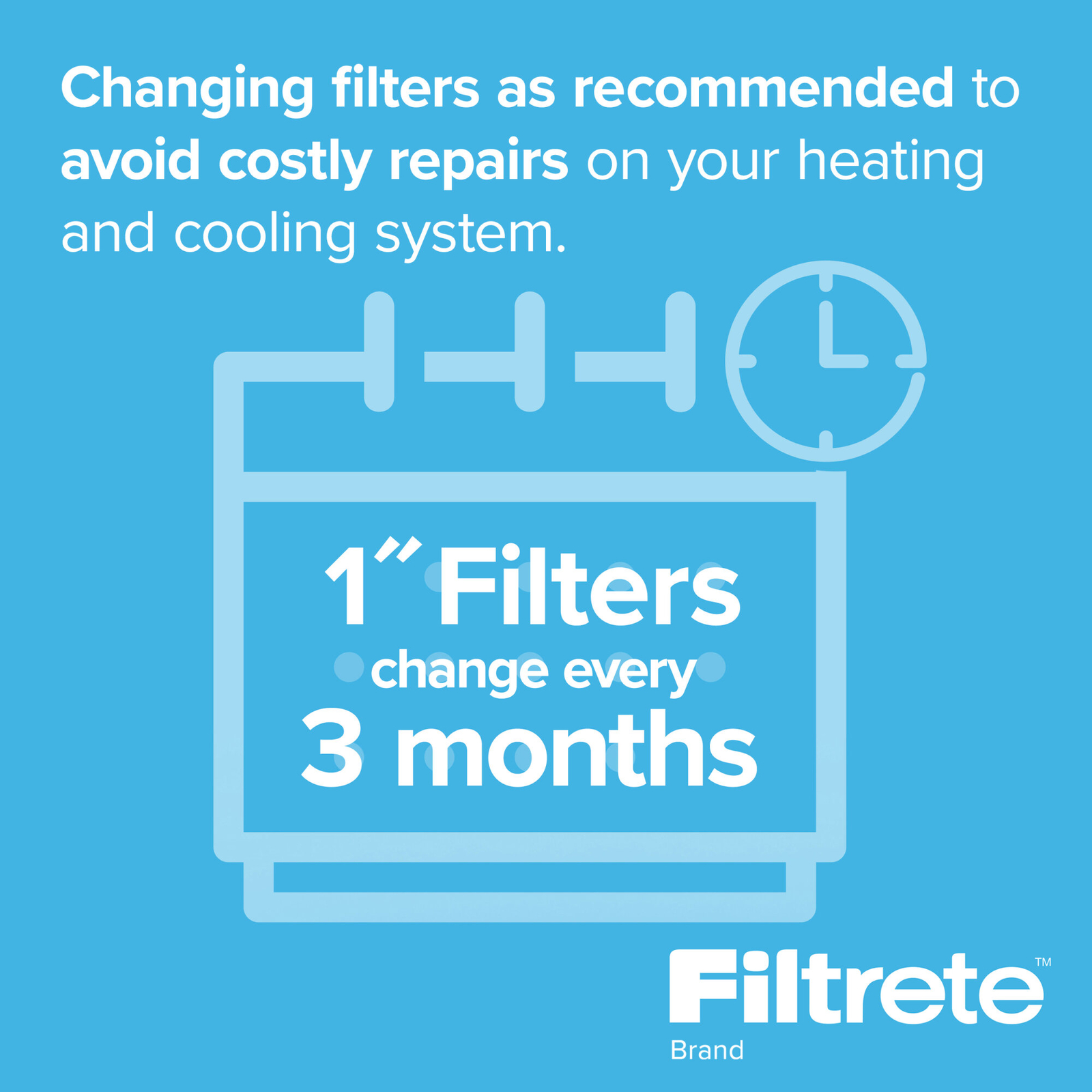 Filtrete High Performance Air Filter 1500 MPR 2019DC-4, 12 in x 20 in x 1 in