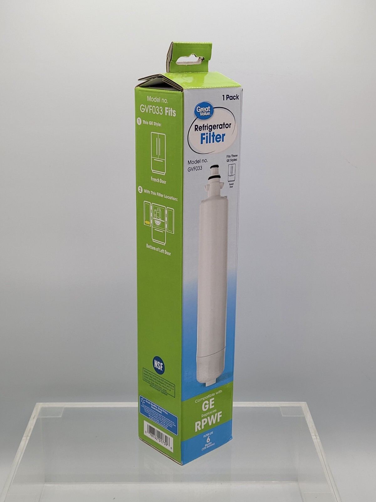 3x Replacement Refrigerator Water Filter For GE Model RPWF 6 Month 200 Gal. /ea