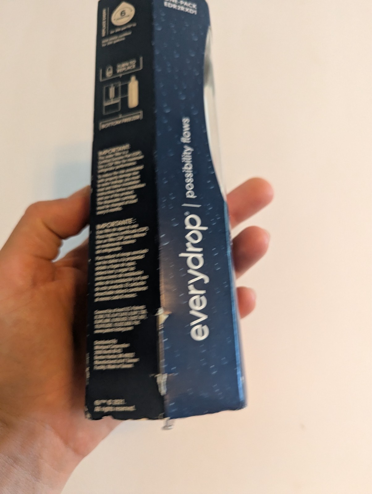 EveryDrop #2 Ice & Water Refrigerator Filter ΕDR2RXD1 Orange