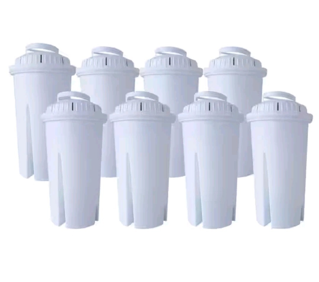 HDX F003 8-Pack Universal Water Filter Cartridges (Compatible W/ Brita Pitchers)