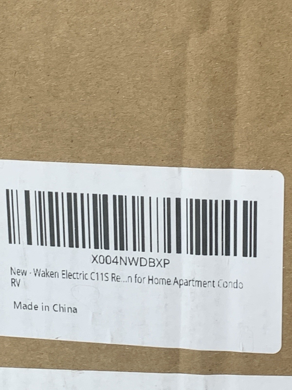 Waken Electric C11S Reverse Osmosis Water Filtration System Countertop – USED