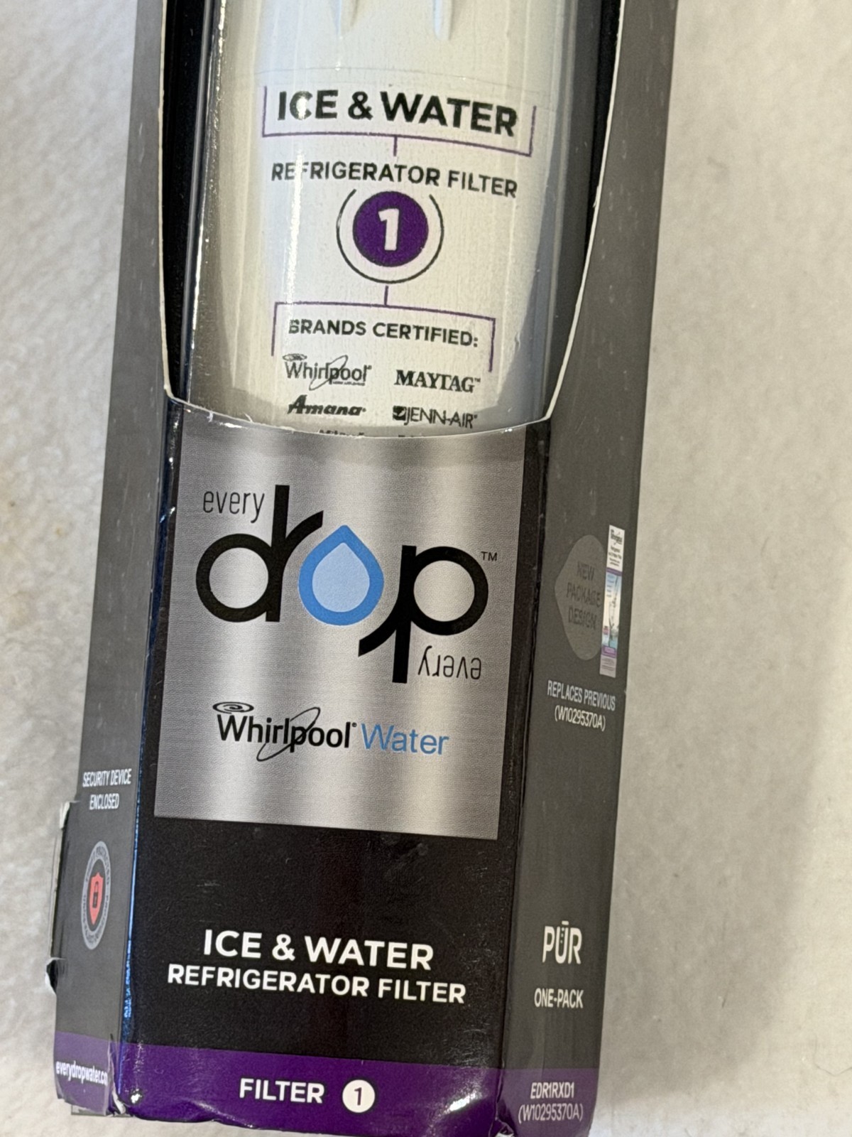EveryDrop #1 Refrigerator Ice and Water Filter ΕDR1RXD1 New SEALED