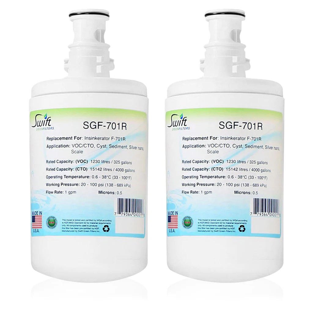 Swift Green Filters SGF-701R Replacement Water Filter for Insinkerator F-701R