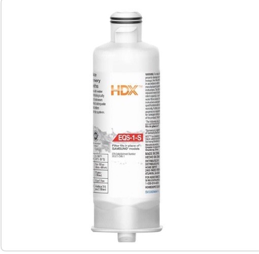 HDX EQS-1-S Standard Refrigerator Water Filters For Samsung HAF-QIN