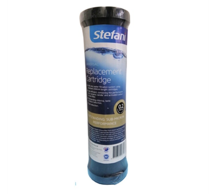 Stefani 0.2 Micron All Carbon Universal Replacement Cartridge – 250mm