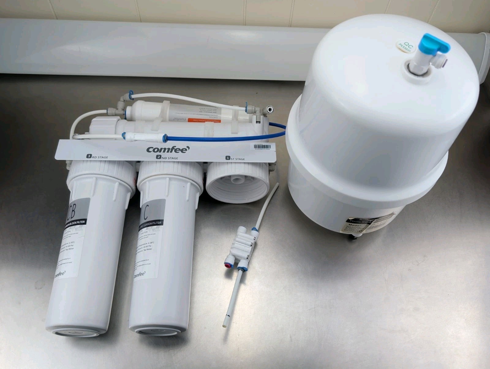 Comfee 5 stage Reverse Osmosis Water 75 GPD CMP10 Filter (Missing Stage One)