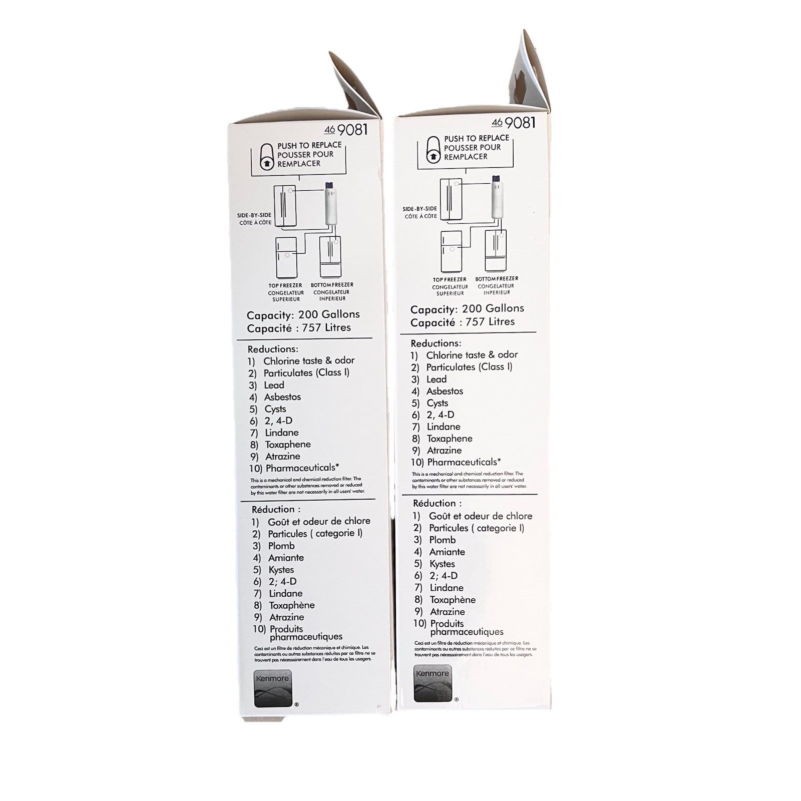 Kenmore 9081 – 469081 46-9930 Refrigerator Water Filter Replacement – 2 Pack