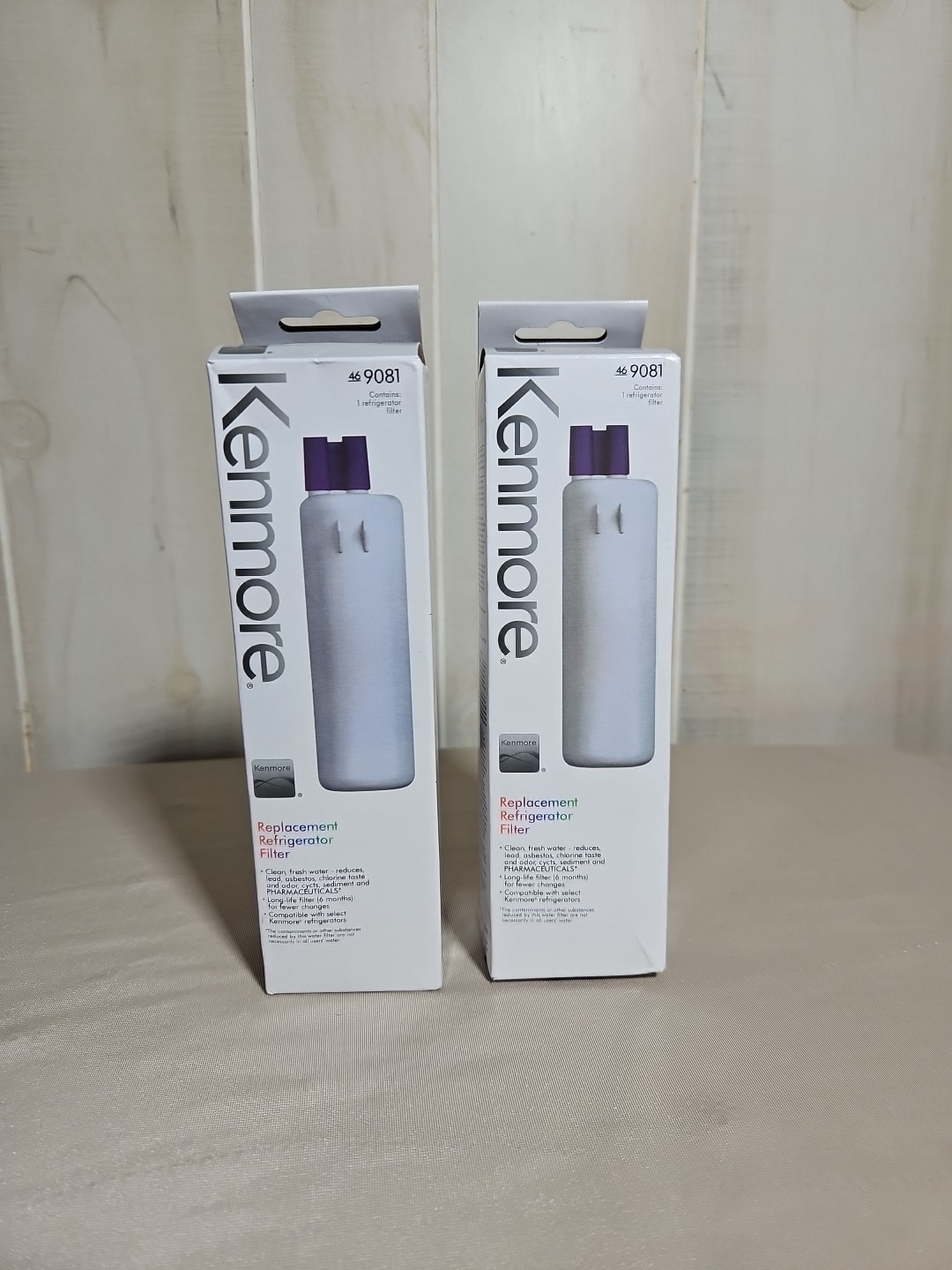 2 pack Kenmore Refrigerator Ice and Water filter 46-9081 NEW & Sealed!