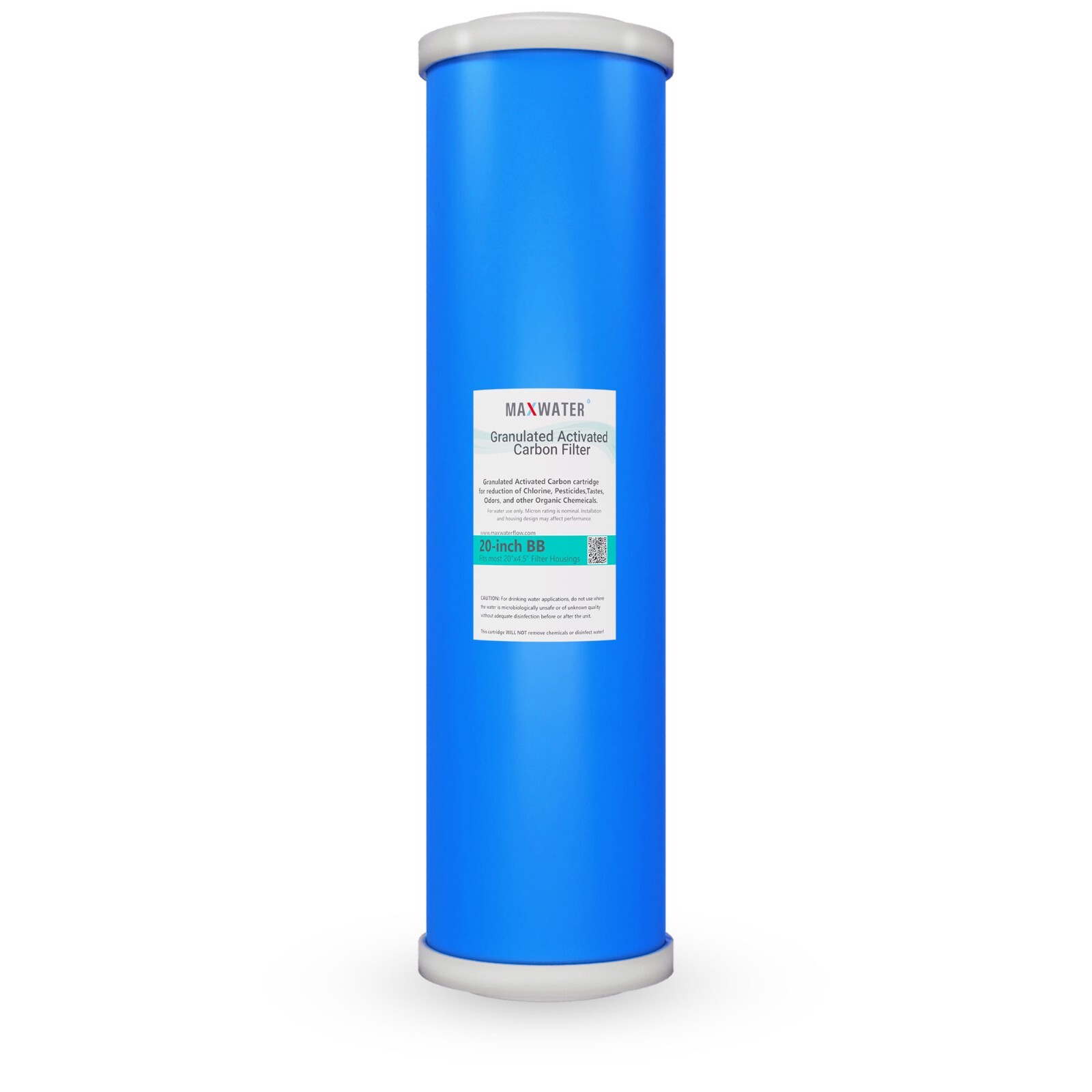 (1) Big Blue 20″x 4.5″ Whole House GAC Granular Activated Carbon Water Filter.