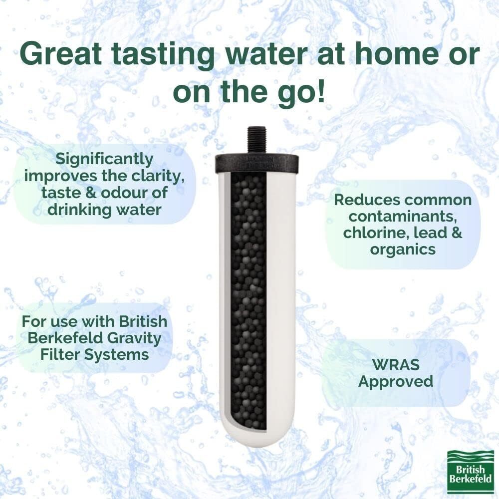 NSF/ANSI 42, 53 AND 401 Certified Ceramic Water Filters Fits All Berkey Systems