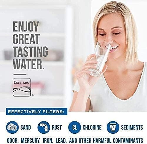 Kenmore 469081 Refrigerator Water Filter – White
