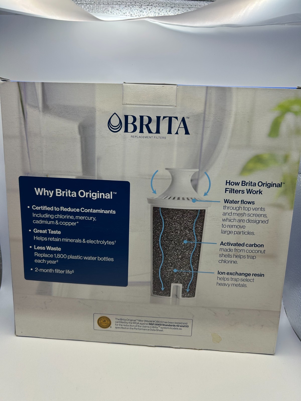 Brita Replacement Water Filters Brand New 10-pack Box #987554
