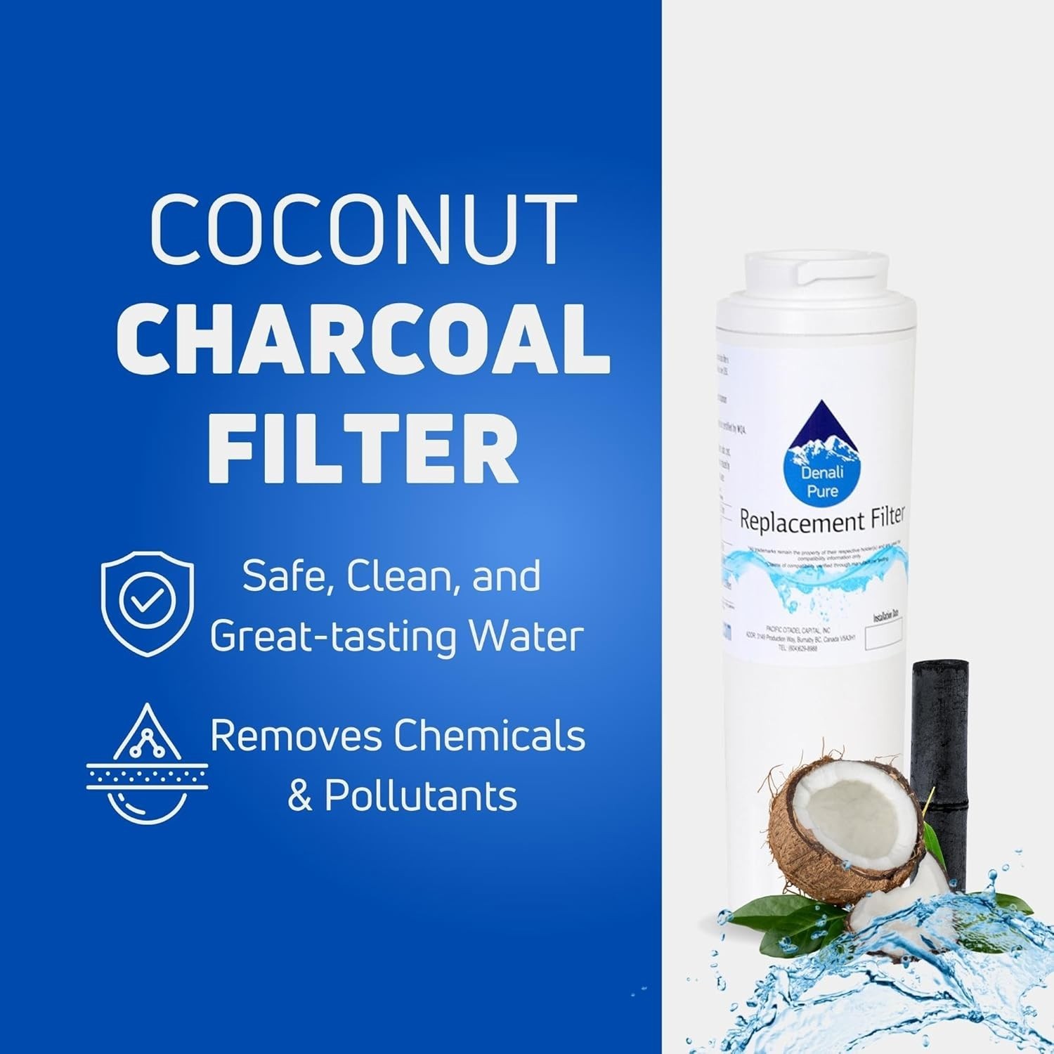Carbon Fiber Refrigerator Water Filter – Compatible with Maytag Fridge