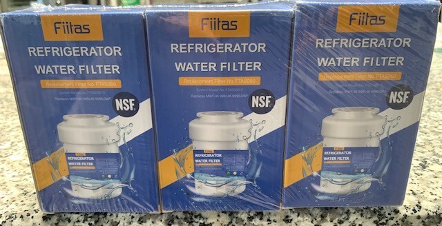 Refrigerator Water Filter for multiple models like GE, Kenmore, Brita, Home Depo