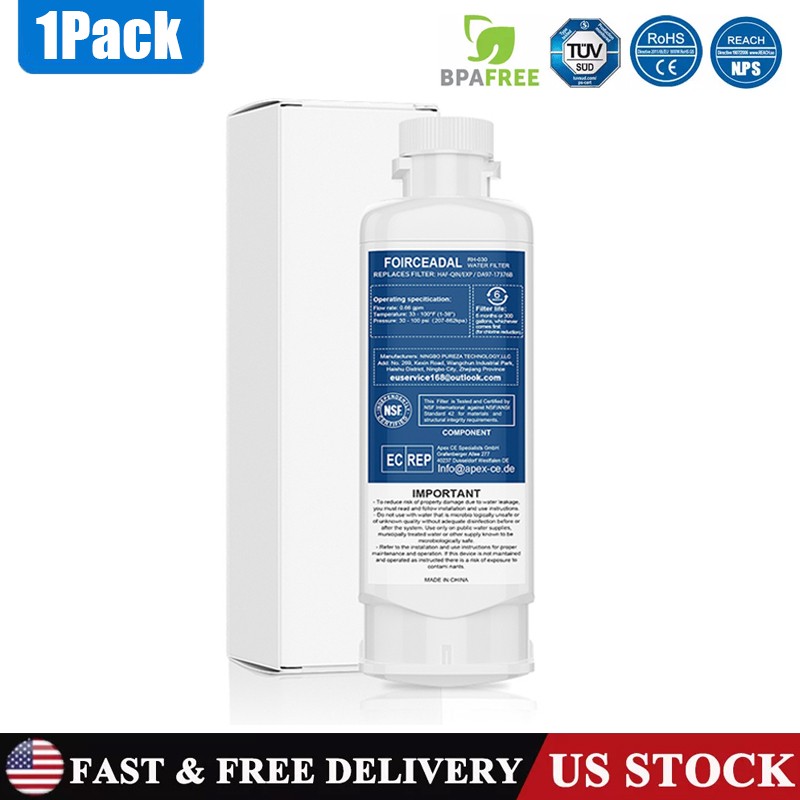 1-3pcs DA97-17376B Replacement REFRIGERATOR Water Filter for SamSung HAF-QIN/EXP