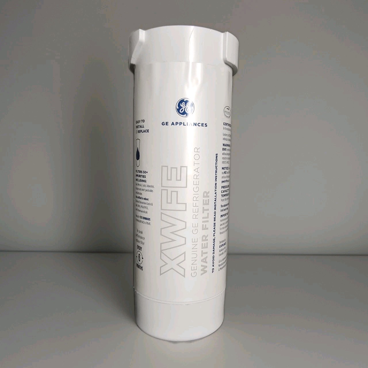GE XWFE Genuine Refrigerator Water Filter ( WITH CHIP) 100% Authentic Open Box