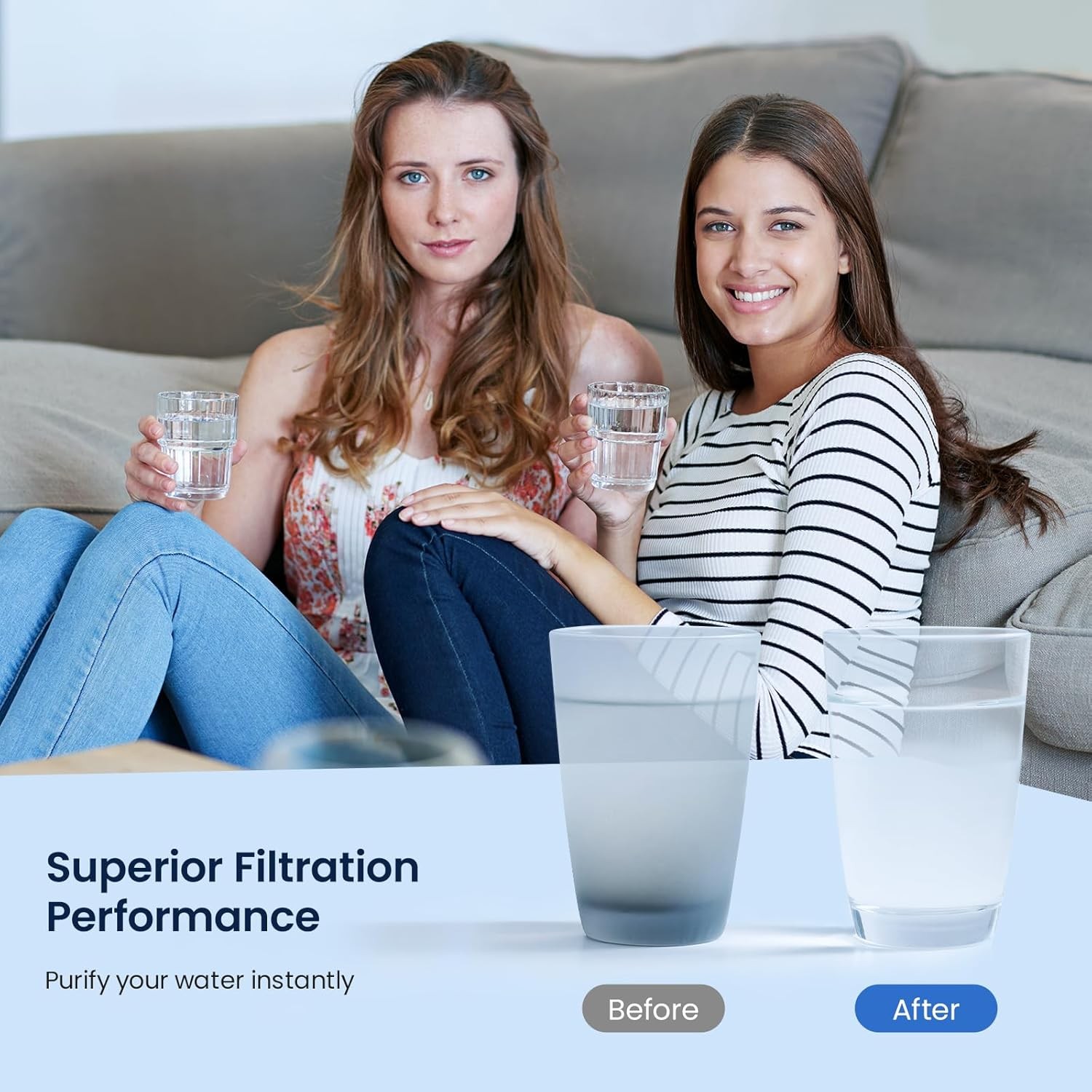 4PCS Kenmore Refrigerator Water Filter 969079573133410 79571039010 79572495611
