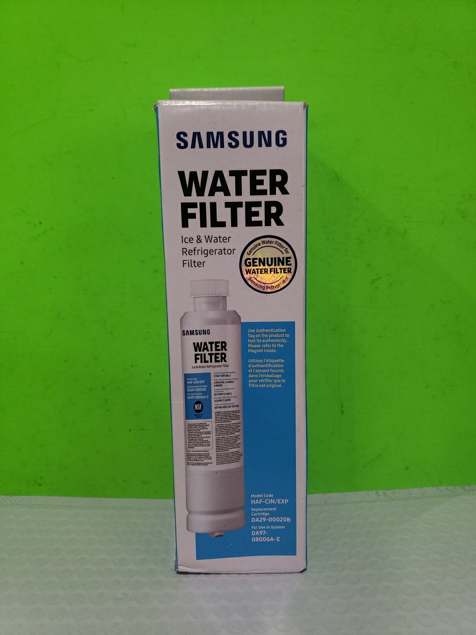 Samsung OEM DA29-00020B HAF-CIN/EXP Refrigerator Ice & Water Filter Brand New
