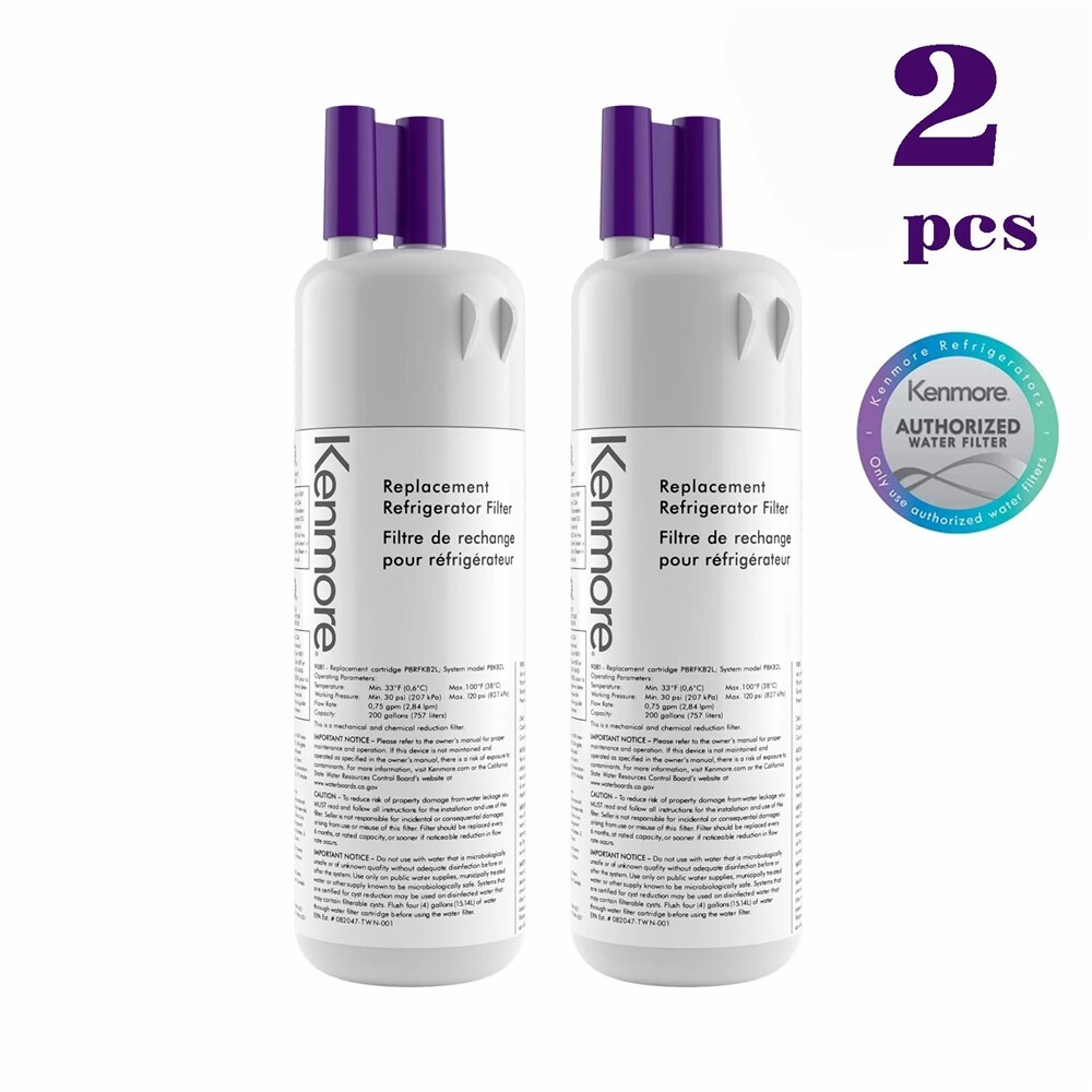 2 Pack 9081 Kenmore 469081 46-9930 Refrigerator &Water Filter New FREE SHIPPING