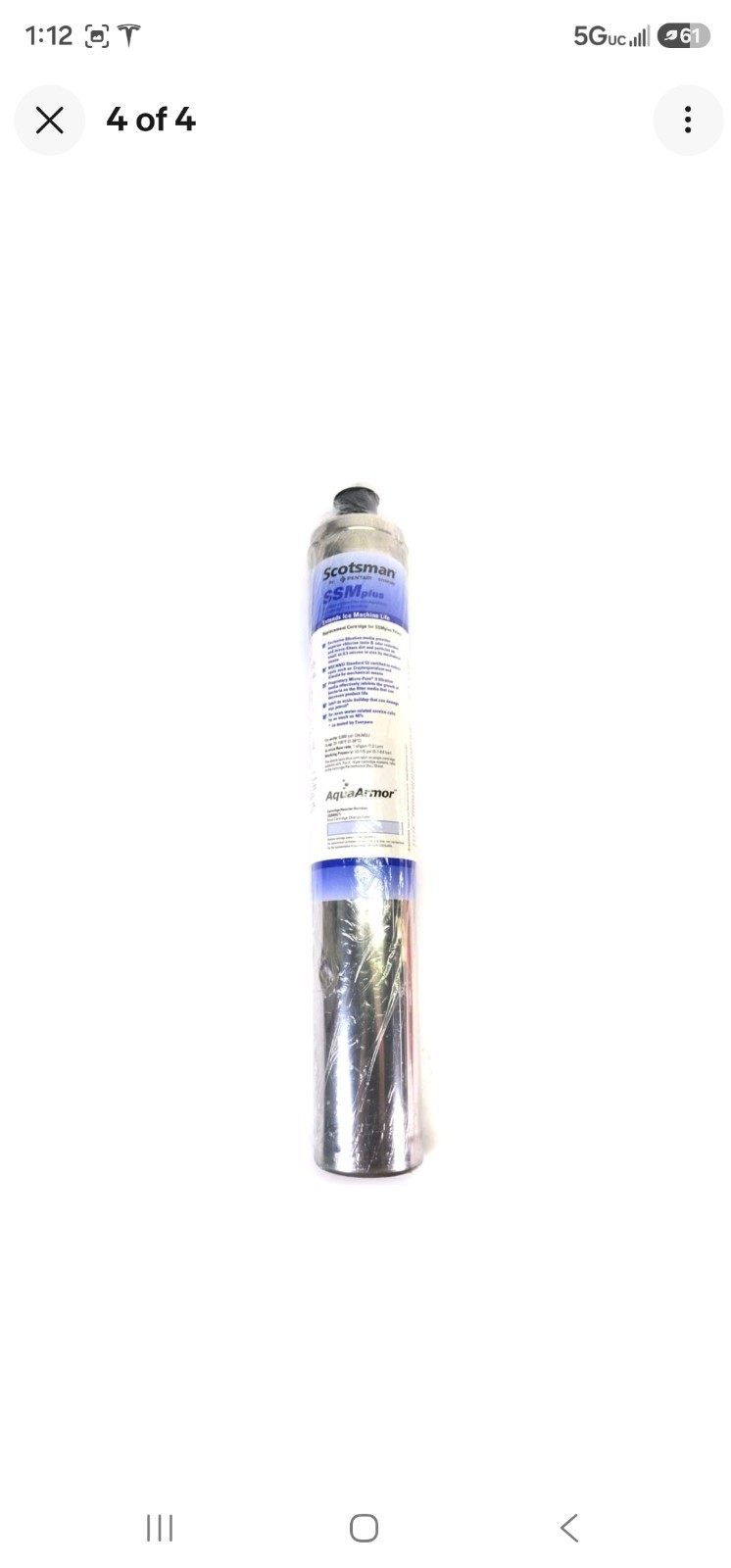Ice Machine Water Filtration System