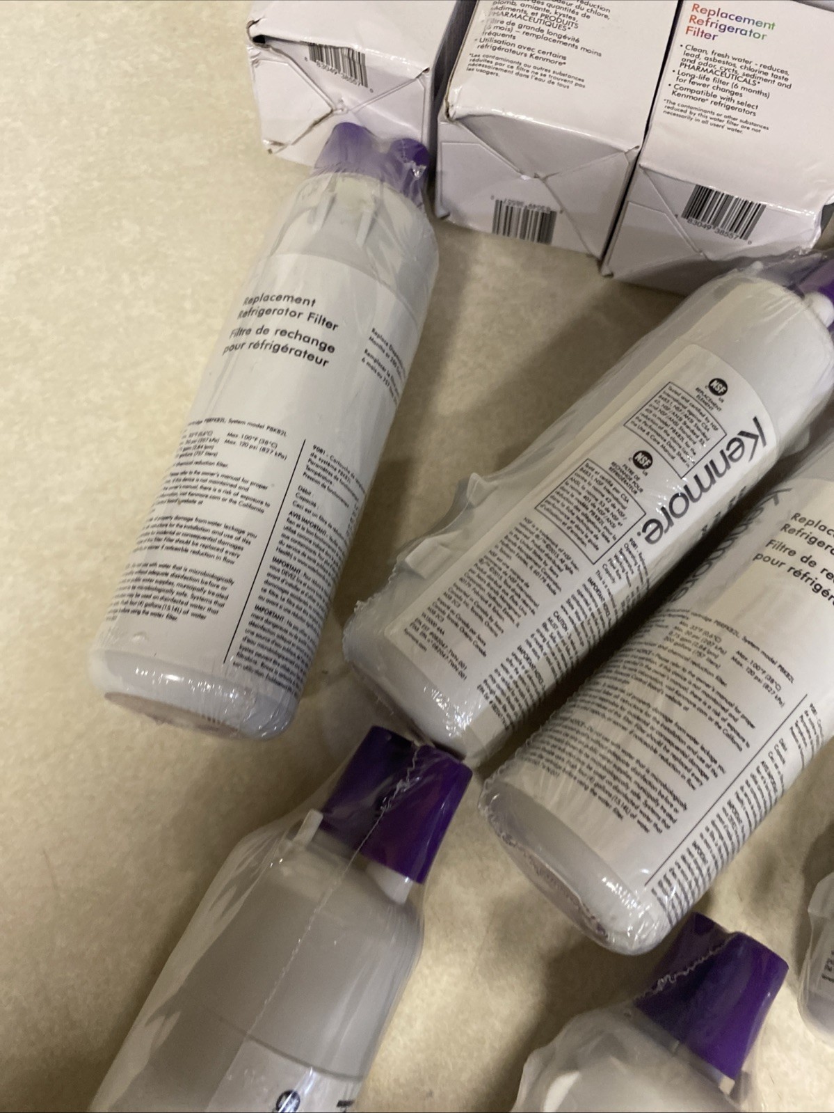 6 Pack Kenmore 9081 Replacement Refrigerator Water Filter 46-9081 – NEW