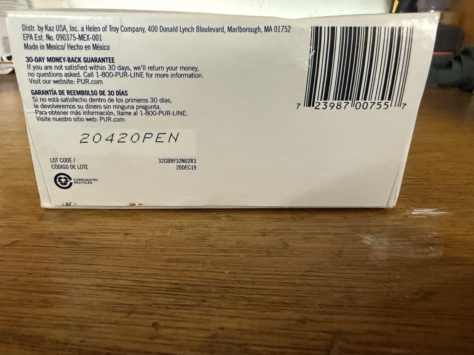 PUR Maxion Basic Replacement Faucet Water Filter RF3375 2 Pack New Sealed