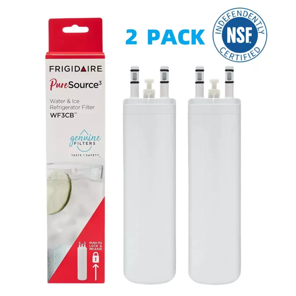2 PACK Frigidaire WF3CB Refrigerator PureSource 3 Water & Ice Filter US Stock