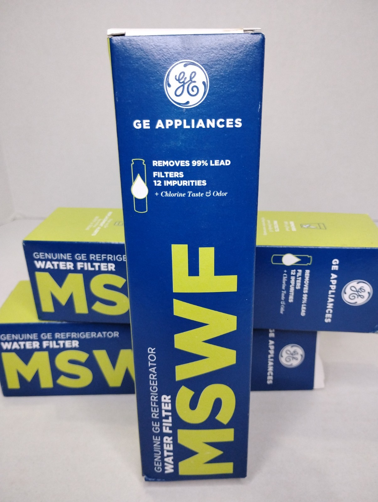 Lot Of 3 GE MSWF Refrigerator Water Filter New And Sealed