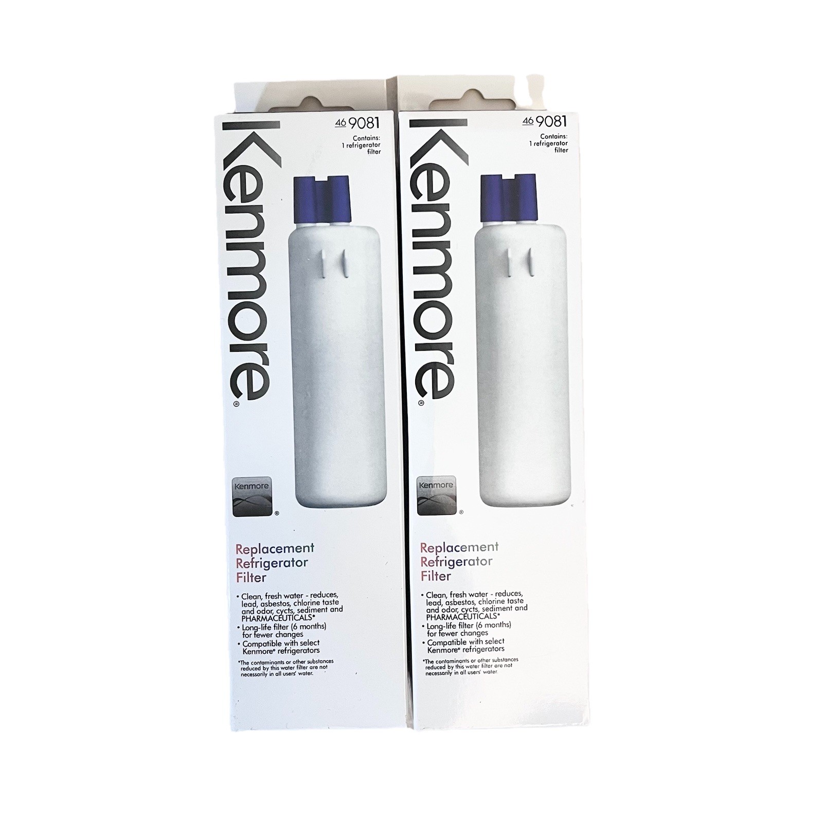 Kenmore 9081 – 469081 46-9930 Refrigerator Water Filter Replacement – 2 Pack