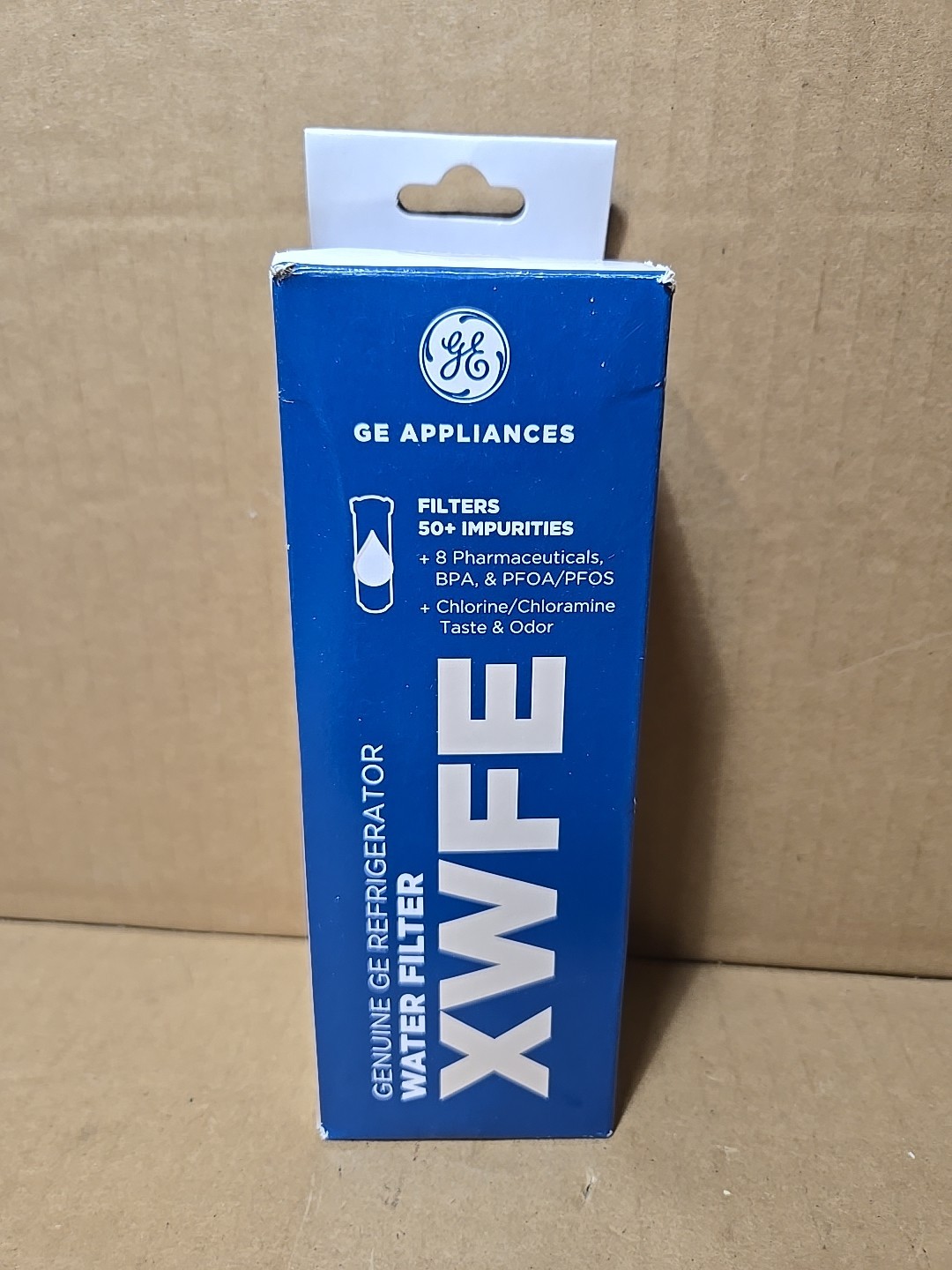 Genuine GE XWFE Refrigerator Replacement Water Filter White New Sealed NO CHIP!!