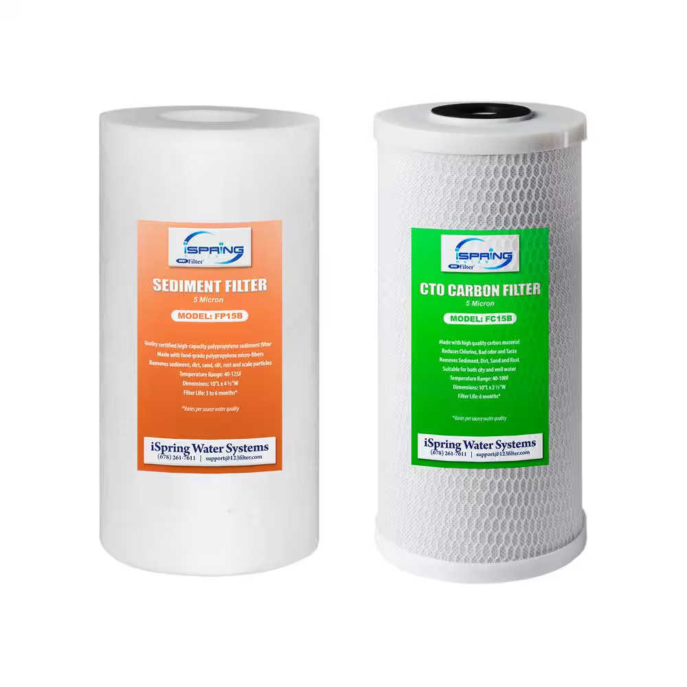 4.5 In. X 10 In. Whole House Replacement Water Filter Cartridge, Sediment Filter
