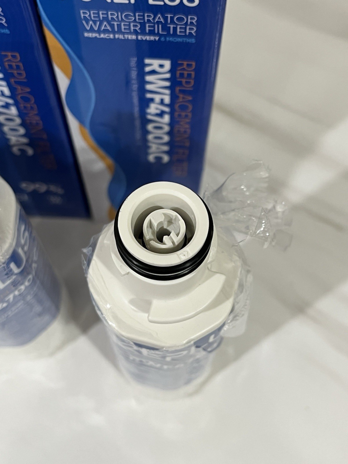 PurePlus RWF4700AC Water Filter 3 Pack & AF004 Carbon Air Filter 3 Pack