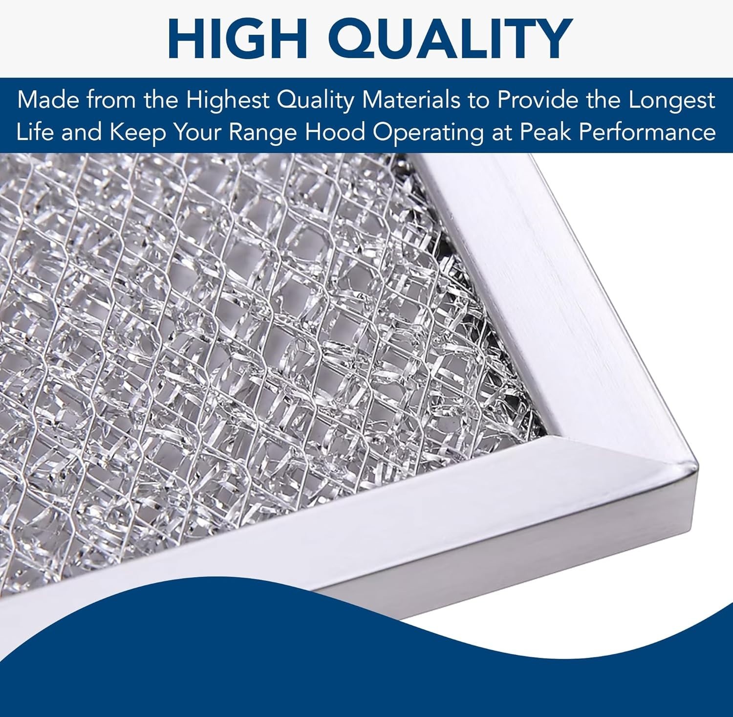 Replacement Aluminum Filter 8.75 x 10.5 for Various Hood Models 11000 to 46000