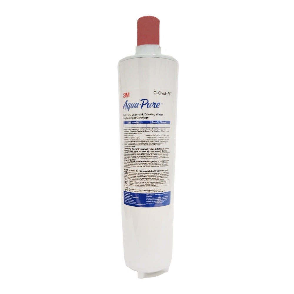 3M Aqua-Pure C-Cyst-FF Water Filter – Under Sink Full Flow Replacement Cartridge