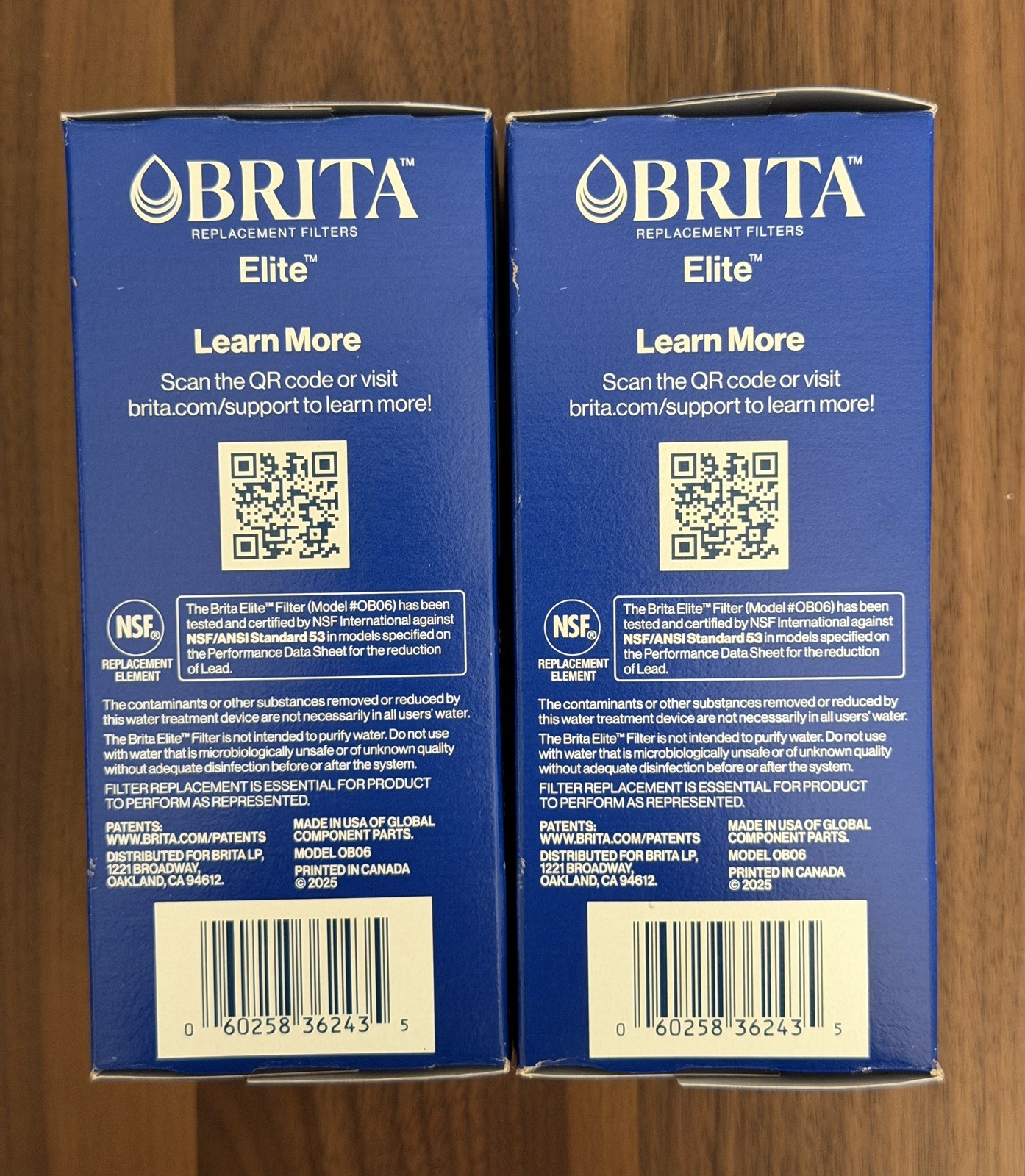 Brita Elite Longlast Replacement Filters for Pitcher Dispensers – 2 Count – NIB