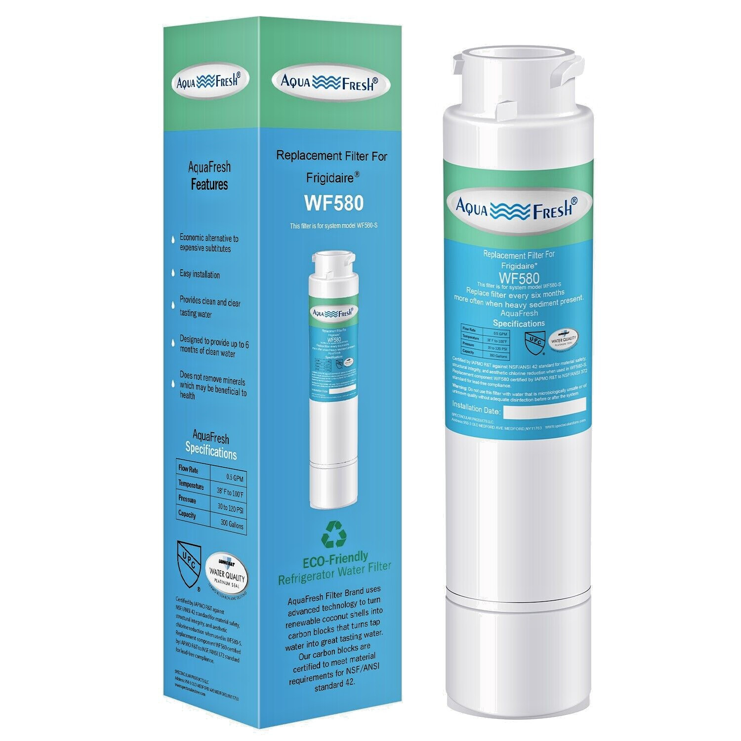 For Frigidaire EPTWFU01 Pure Source Ultra II Refrigerator Water Filter 1 Pack
