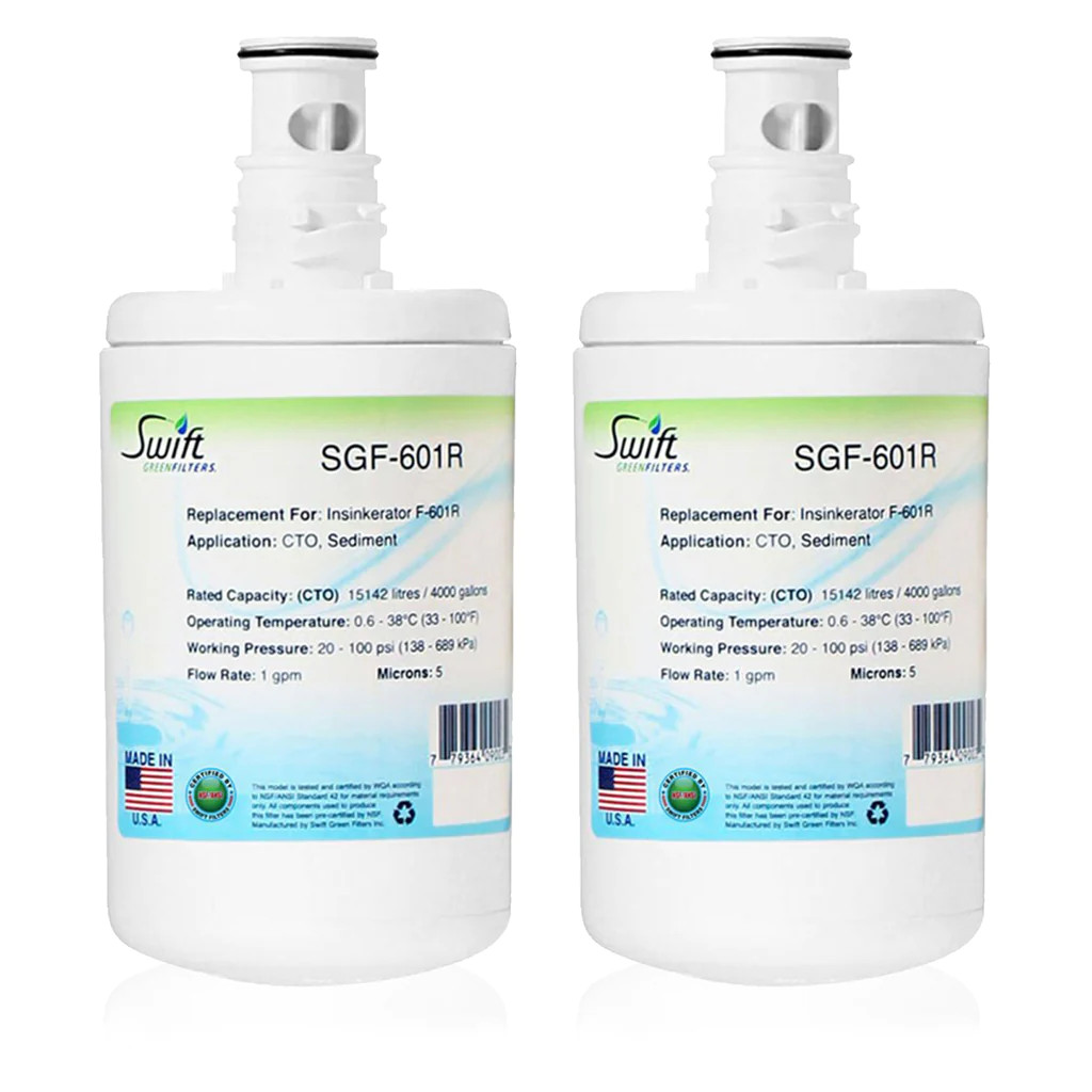 Swift Green Filters SGF-601R Replacement Water Filter for Insinkerator F-601R
