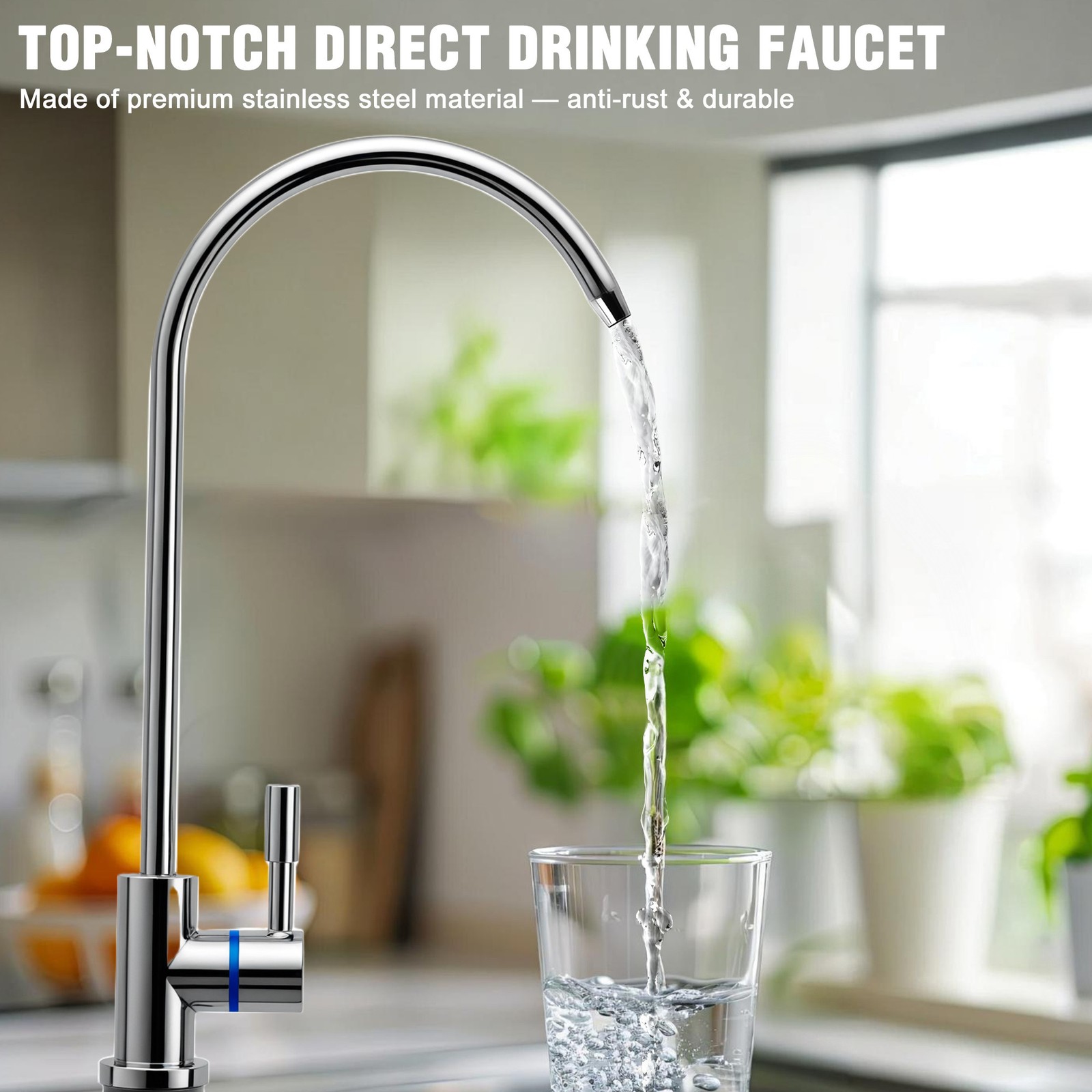 5 Stage Reverse Osmosis Water Filtration System Water Filter Purifier 75 GPD