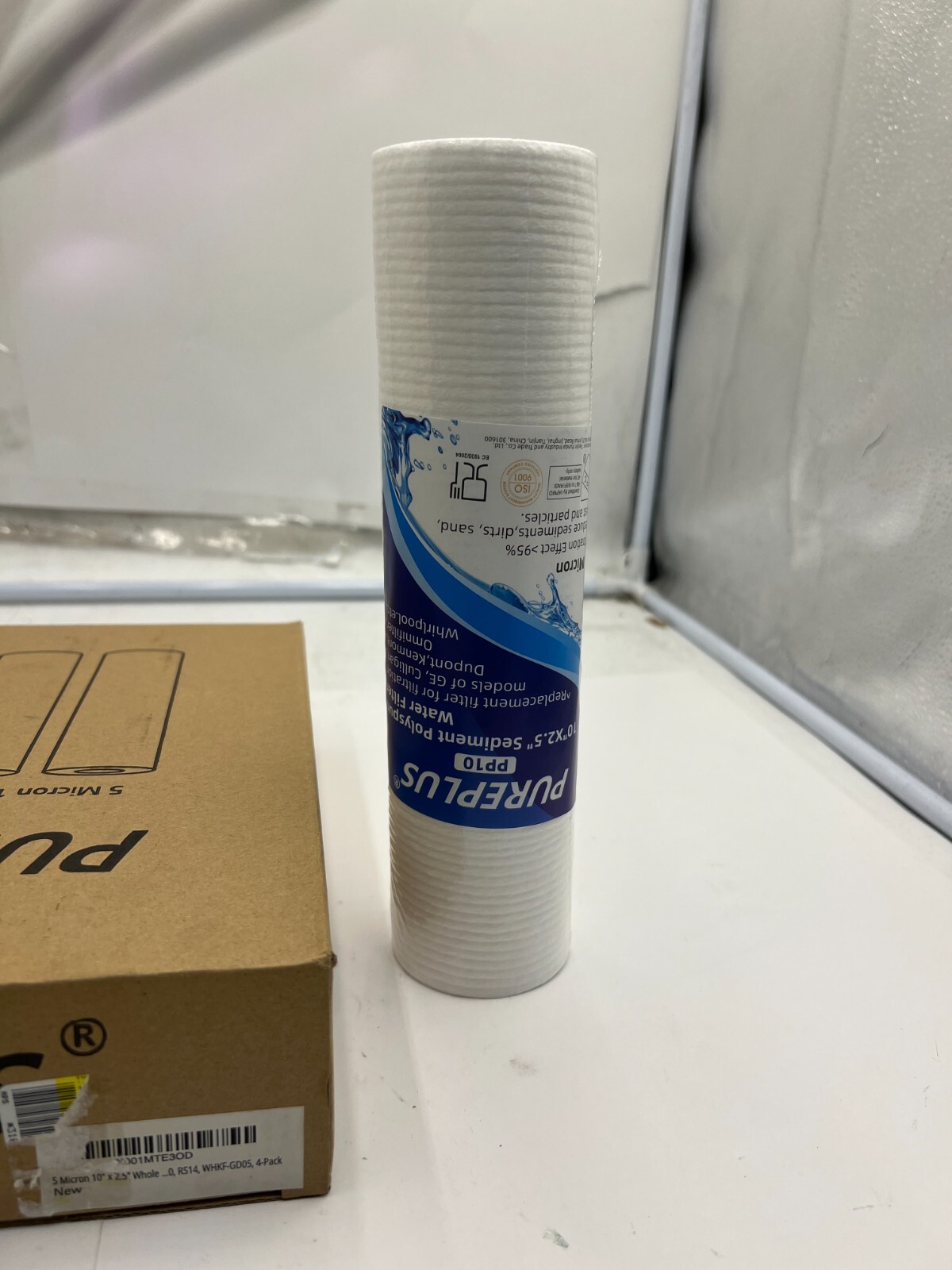 (QTY 5) PurePlus PP10-05 10”x2.5” 5 Micron PP Sediment Cartridge Water Filters