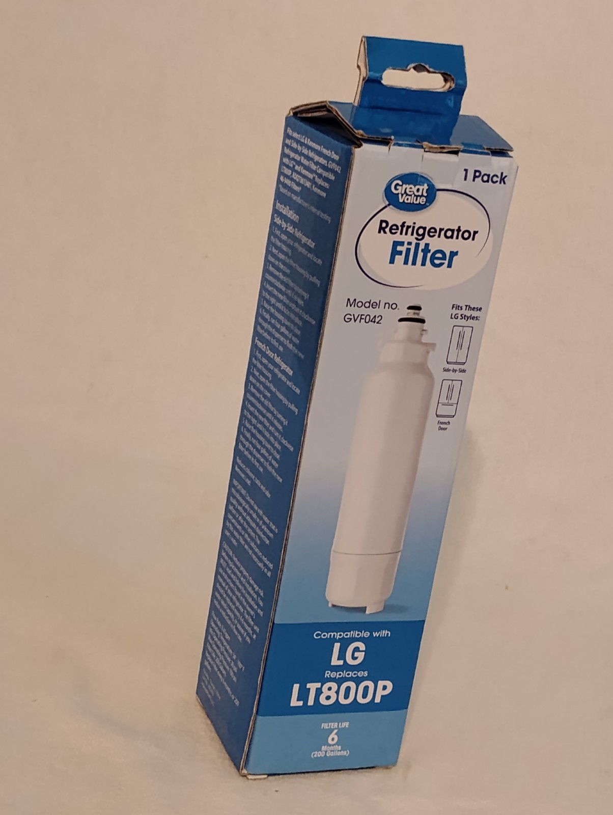 Great Value Refrigerator Filter GVF042 Filter LT800P/LG *NEW*