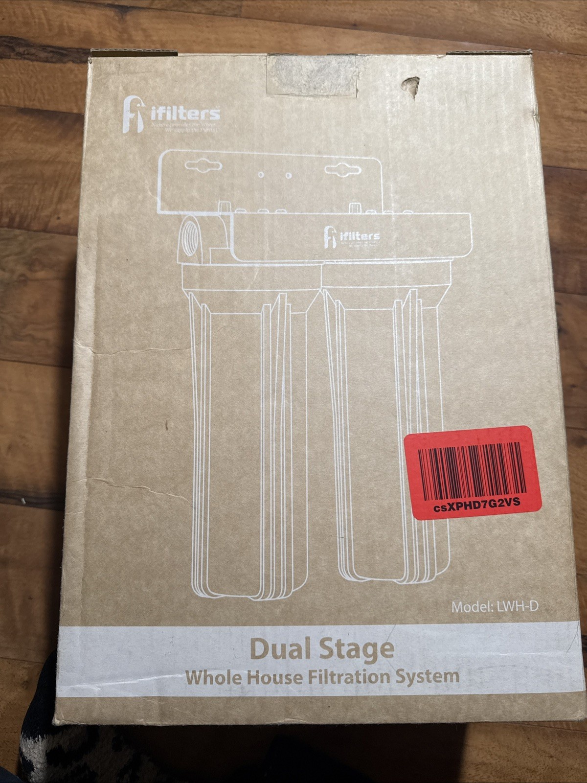 iFilters 2-Stage Well Water Whole House Filtration Complete Commercial Grade