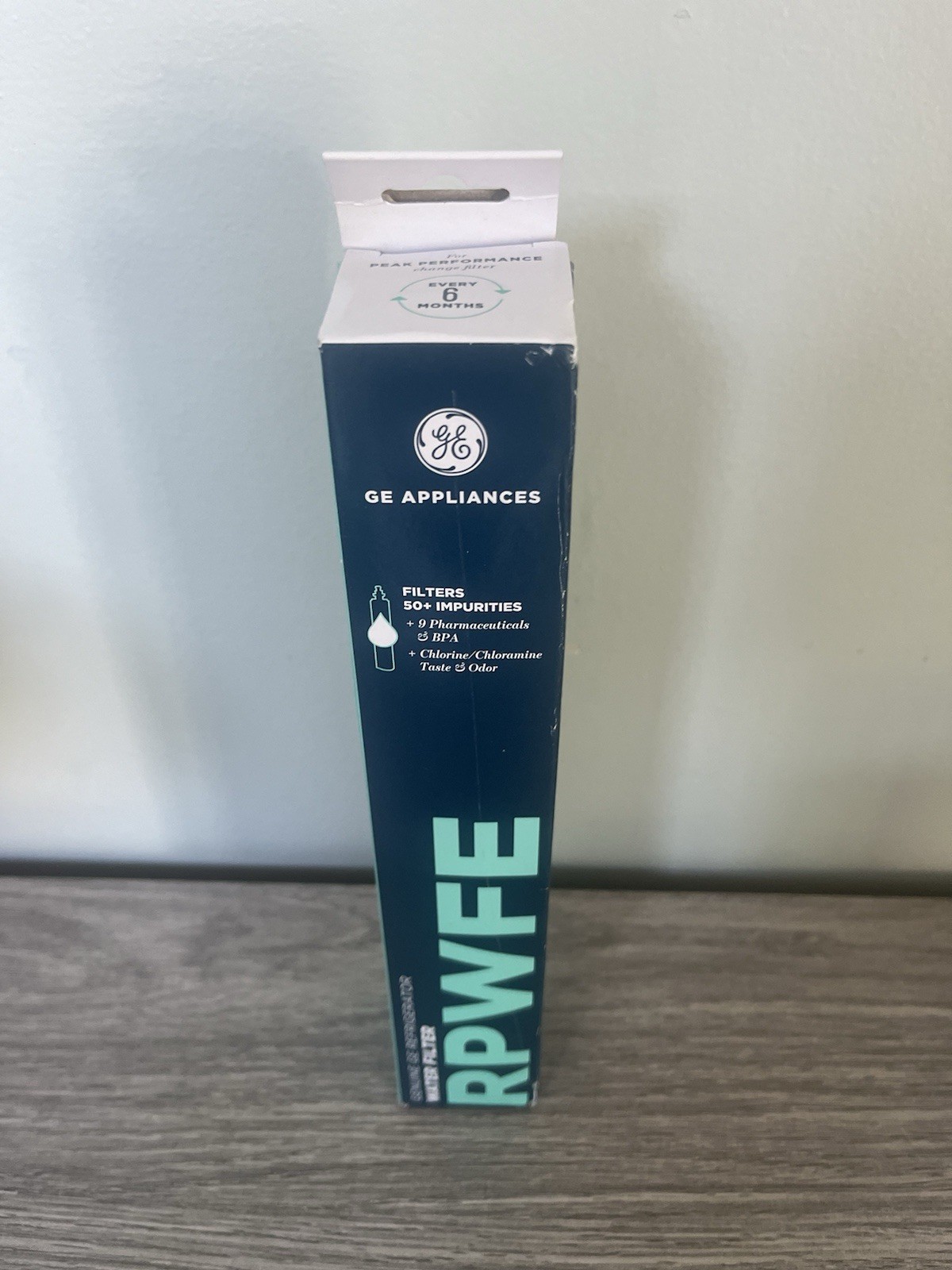 GE RPWFE Refrigerator Water Filter Genuine GE Appliances Replacement Cartridge