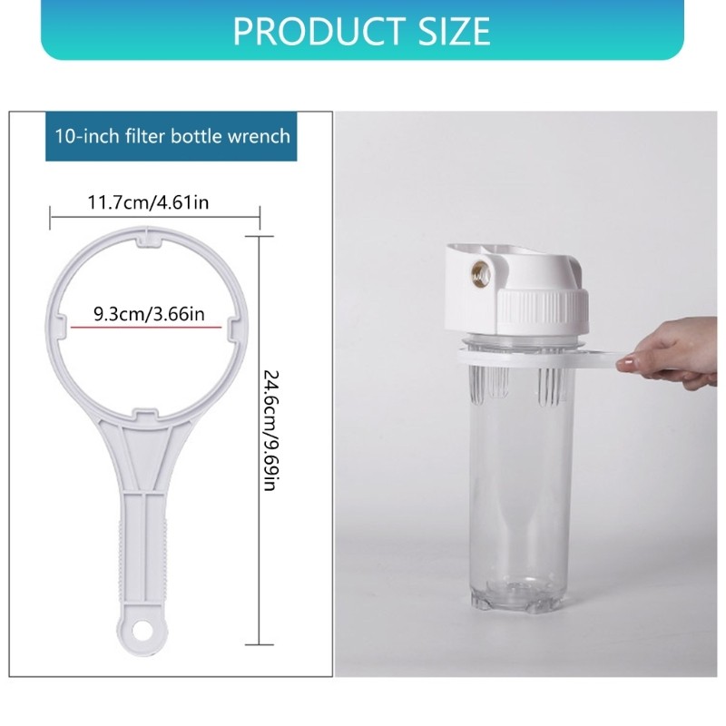 Universal 10Inch Plastic Water Filter Housing Spanner For Various Water Filters