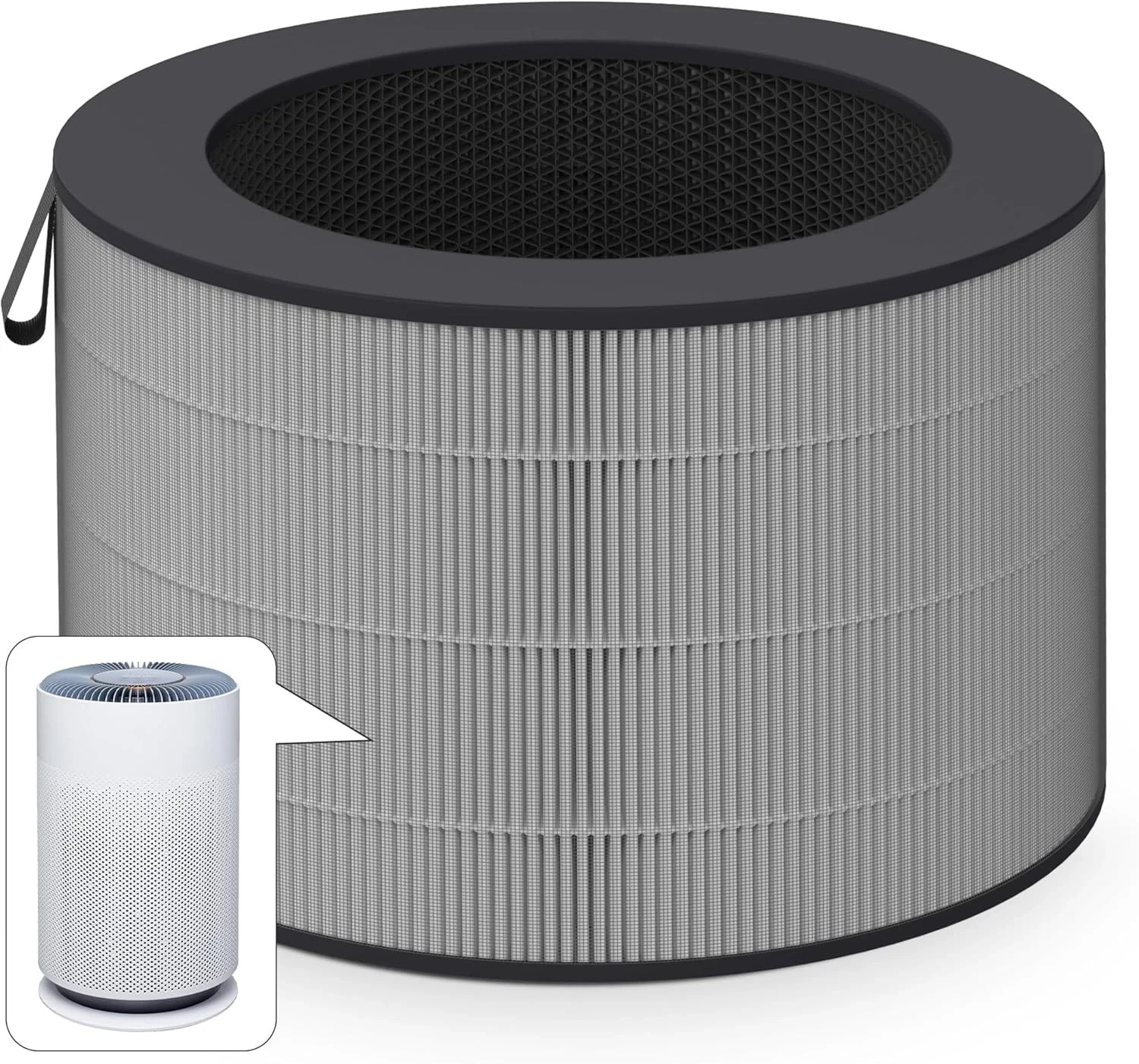 Puricare 360 Filter Compatible with LG Puricare 360 Purifiers, Model AS601HBB0,
