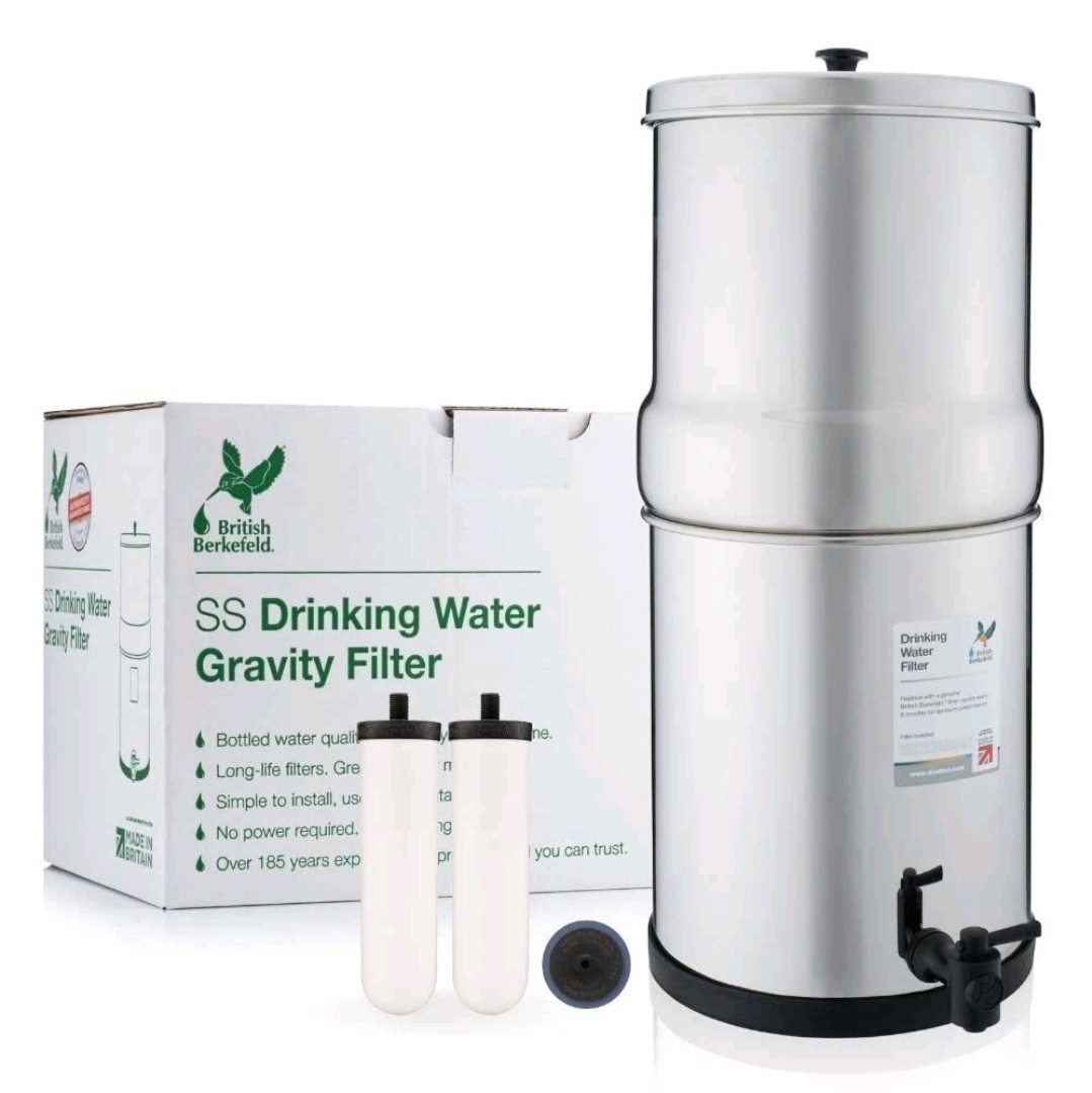 British Berkefeld Doulton W9361136 Countertop Water Filter System Dispenser