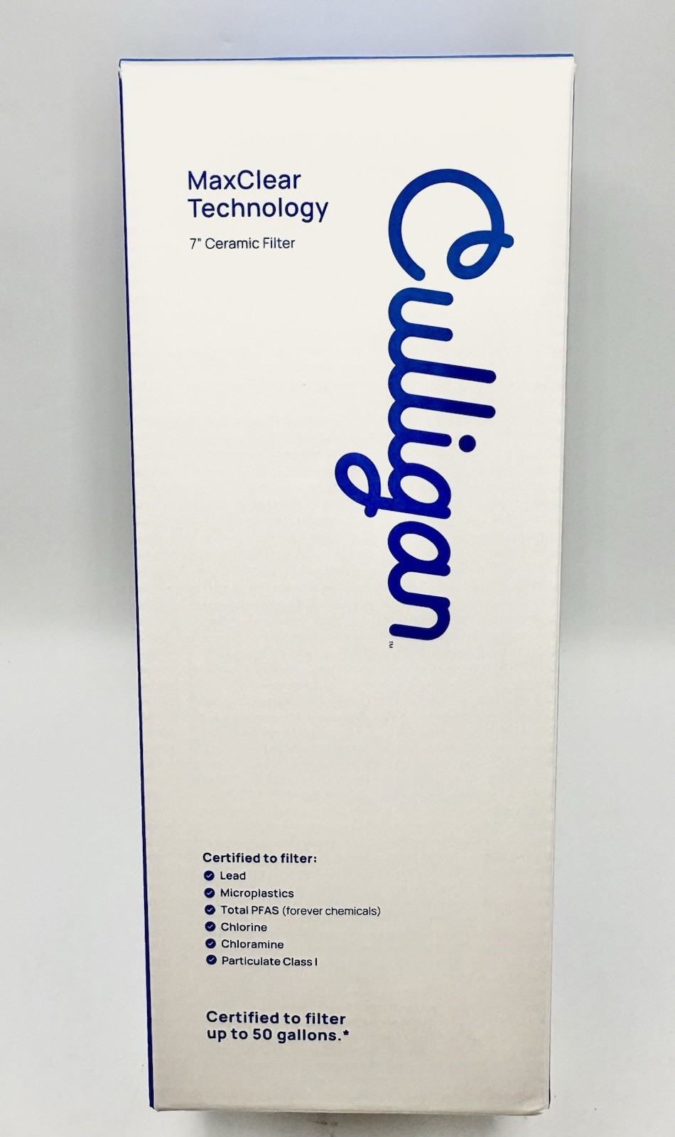 Culligan MaxClear 7” Gravity Water Filter Replacement, 1-Pack, Brand New In Box
