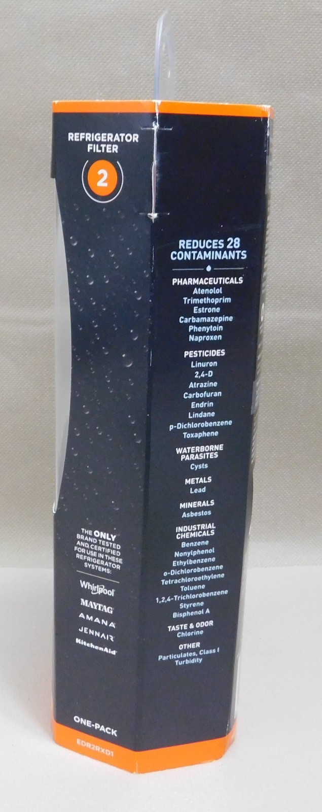 EveryDrop #2 Ice & Water Refrigerator Filter. White New.